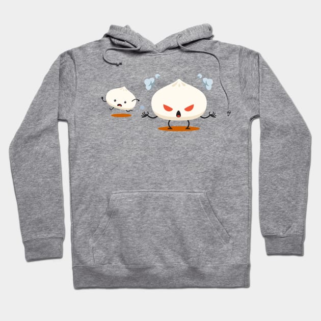 Angry Dumpling Hoodie by KifLeeDesigns